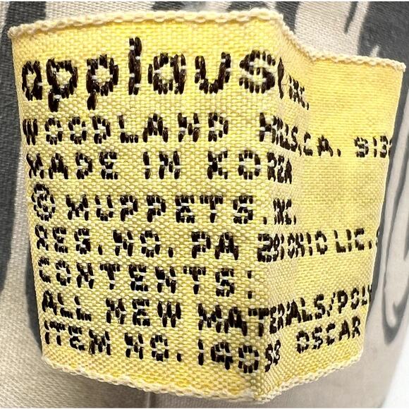 Sesame Street Applause Plush Oscar the Grouch Vintage Muppets Trash Can 12” - Picture 3 of 10